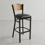JMC Furniture EAGLE SERIES CLEAR COAT BARSTOOL VINYL