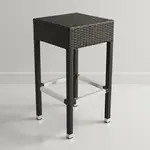 JMC Furniture OUTDOOR GAMA BACKLESS CHOCOLATE BARSTOOL