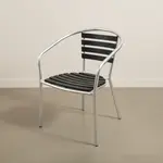 JMC Furniture OUTDOOR PINZON BLACK ARMCHAIR