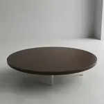 JMC Furniture SOLID WOOD 24 ROUND DARK WALNUT