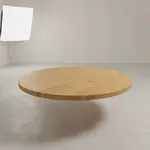 JMC Furniture SOLID WOOD 24 ROUND NATURAL