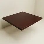 JMC Furniture SOLID WOOD 24X24 DARK MAHOGANY