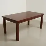 JMC Furniture SOLID WOOD 30X48 DARK MAHOGONY