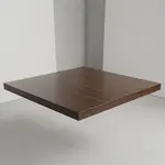 JMC Furniture SOLID WOOD 36X36 DARK WALNUT