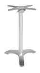JMC Furniture TABLE BASE ALUMINUM-MALTA-3-FOLD