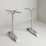 JMC Furniture TABLE BASE ALUMINUM-MALTA-REC-FOLD