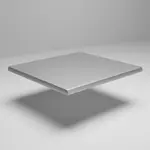 JMC Furniture TOPALIT 32X32 BRUSH SILVER