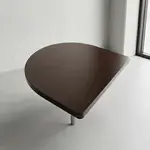 JMC Furniture WOOD SEAT DARK WALNUT