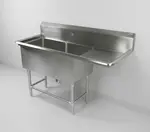 John Boos 2PB24-1D30R