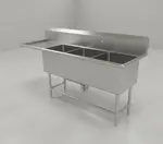 John Boos 3PB204-1D18L