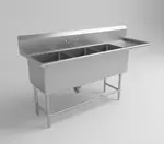 John Boos 3PB204-1D30R