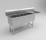 John Boos 43PB204-1D24R