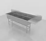 John Boos 44PB244-1D24R