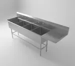 John Boos 4PB204-1D18R