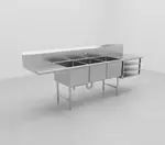 John Boos DT3B244-2D24R-X