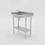 John Boos EFT8-3024SSK-S