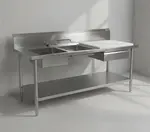 John Boos EPT6R10-DL2B-72L