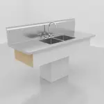 John Boos KCT-BS7225