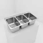 John Boos PB-DISINK101410-3-X