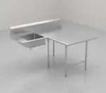 John Boos SDT4-L70120SBK-R