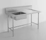 John Boos SDT4-S120SBK-R