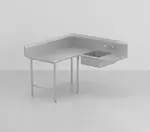 John Boos SDT6-K6084SBK-L