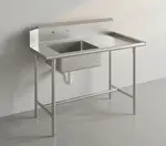 John Boos SDT6-S84SBK-R