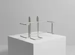 Metro GBHHS-S Horizontal Glove Box Holder in Stainless Steel