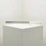 Mundial 12" Slicer with White Handle and Granton Edge