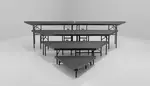 National Public Seating SPST364L