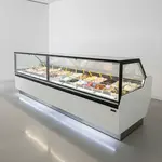 Oscartek Diamond 1 Gelato/Ice Cream Showcase Display
