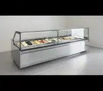Oscartek DIAMOND 1 GA30 Curved Gelato/Ice Cream Showcase