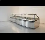 Oscartek DIAMOND 2 GC30 Curved Gelato/Ice Cream Showcase