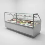 Oscartek ITALIA 2 Gelato/Ice Cream Showcase Display