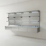 Oscartek WALL SHELVING DISPLAY WS1 1000
