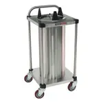 Piper Products Stainless Steel Mobile Plate Dish Dispenser