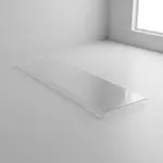 San Jamar 936507 Carlisle - Sneeze Guard Shield, 60" Clear Acrylic