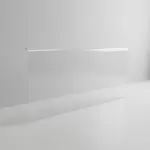 San Jamar 937507 Carlisle - Sneeze Guard Shield, 73-3/8"