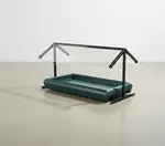 San Jamar 971003 Portable Sneeze Guard - 48" Self-Serve Shield