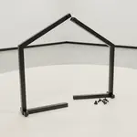 San Jamar 984803 Carlisle - Sneeze Guard Legs (Only)