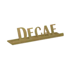 Service Ideas 1C-ST-DECAF-SIGN-VG