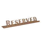 Service Ideas 1C-ST-RESERV-SIGN-RG