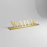 Service Ideas 1C-ST-WATER-SIGN-VG