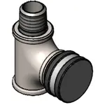 T&S Brass S-TEE-RGD-GH