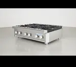 Turbo Air TAHP-36-6 6 Burner Countertop Gas Hotplate