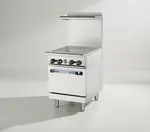 Turbo Air TAR-24G-LP Gas Range with 24" Griddle and Oven