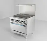Turbo Air TAR-36RB-LP Restaurant Gas Range with Broiler Top