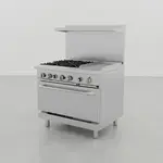Turbo Air TARG-4B12G Gas Range with 4 Burners and 12" Griddle