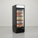 Turbo Air TGF-23F(B)-N 27'' Black Glass Door Merchandiser Freezer