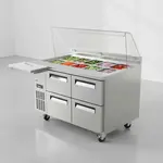 Turbo Air TST-48SD-18-D4-FB-N